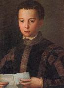 Agnolo Bronzino, Portrait of Francesco I as a Young Man
